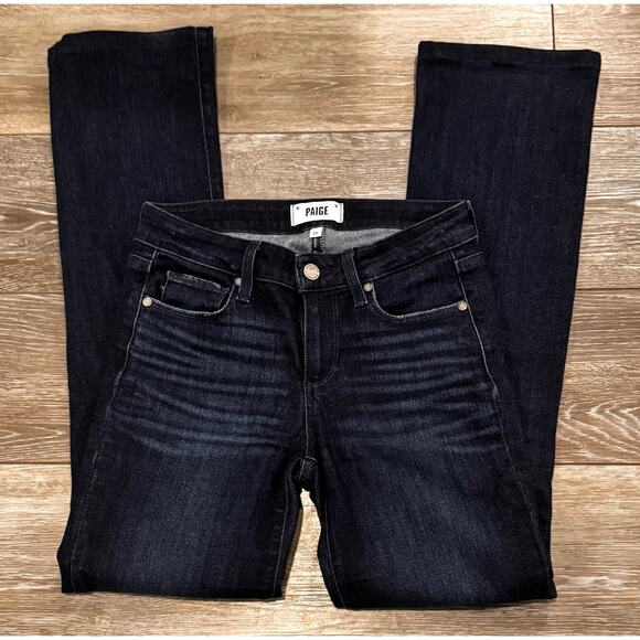 PAIGE High Rise Manhattan Bootcut‎ Jean, Size 26 - Picture 9 of 9